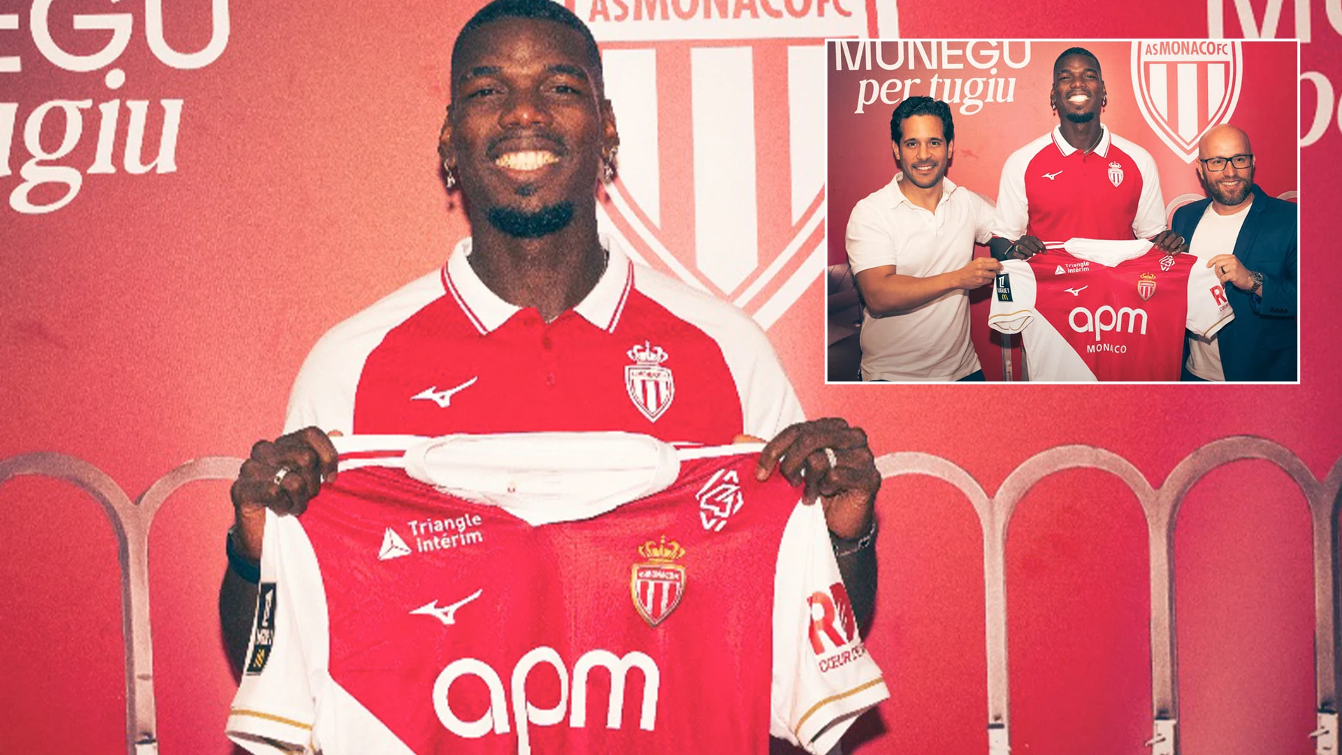 Pogba returns to football after doping ban as ex-Man Utd star joins Monaco