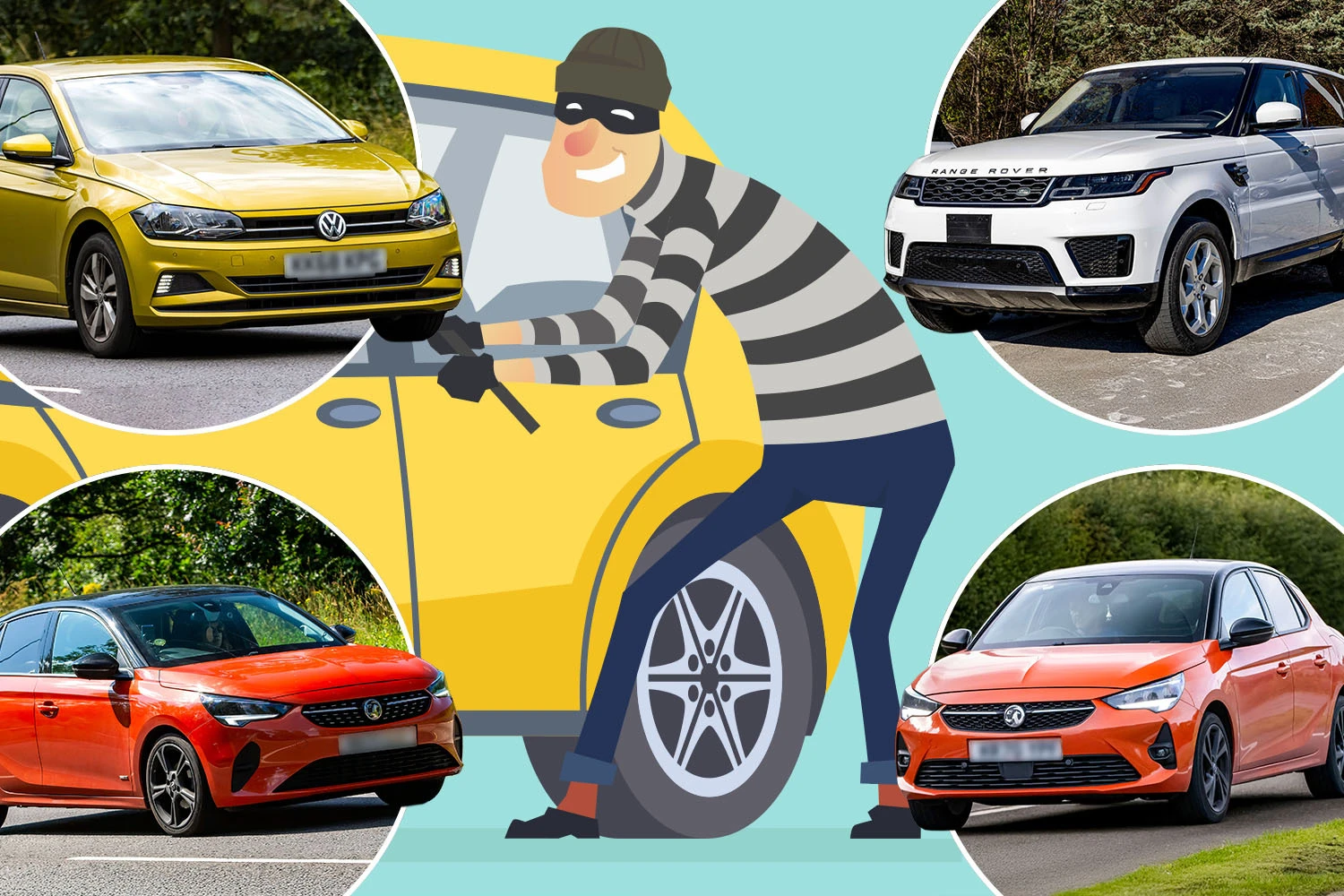 Britain’s most stolen cars revealed with 7 models belonging to SAME brand