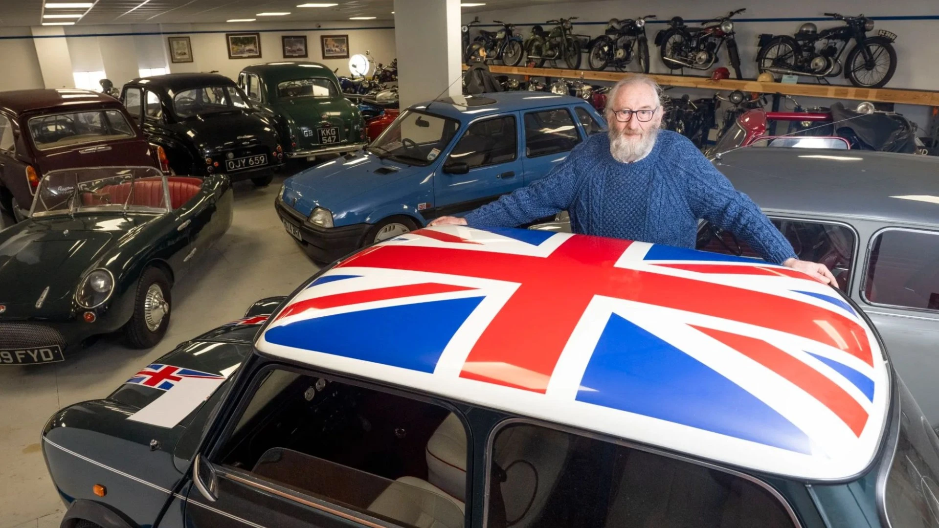 Pensioner's collection of vintage classic cars is up for sale for £1m