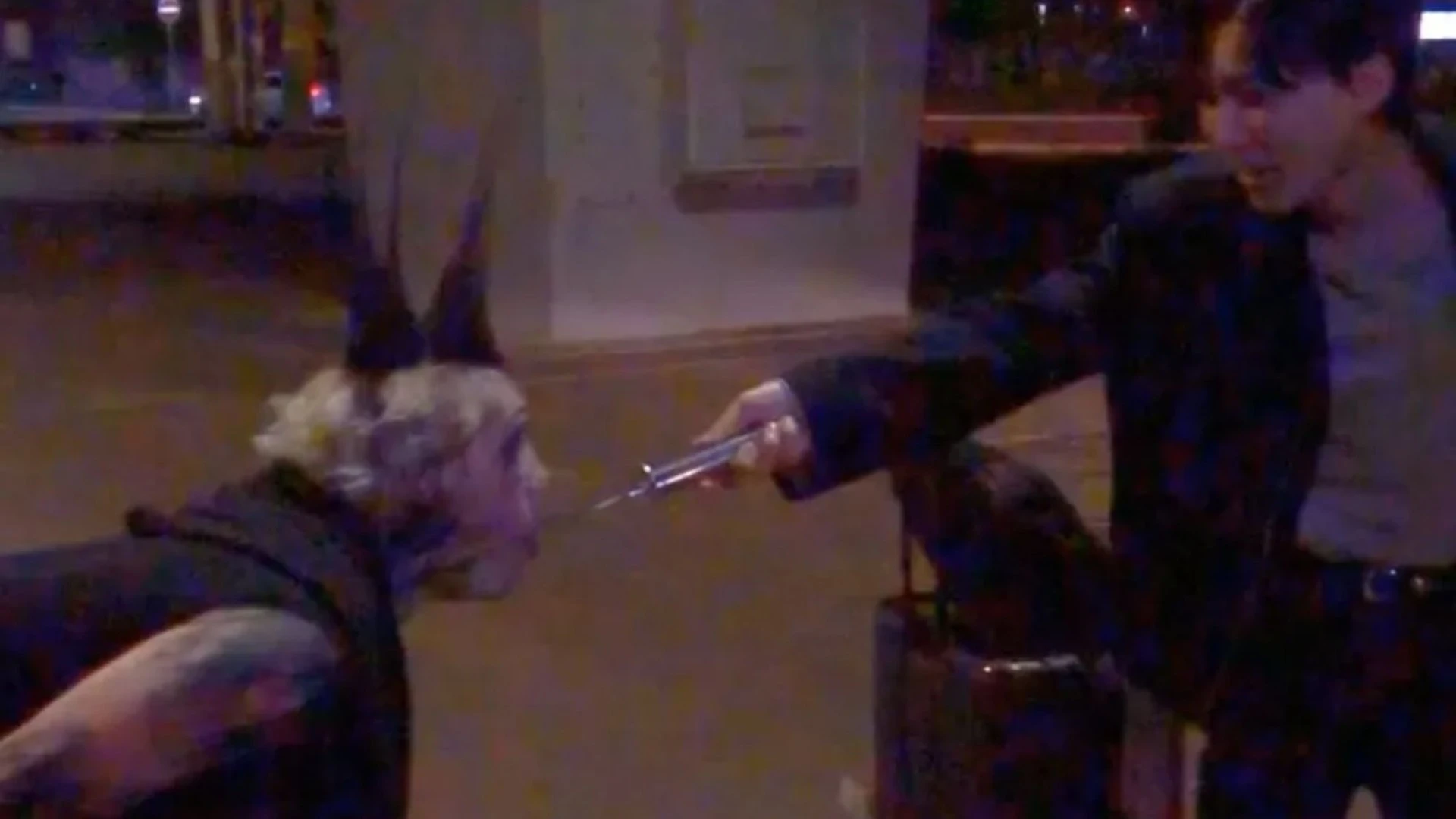Britain’s Got Talent star pulls sword out of co-star’s throat in stunt not shown