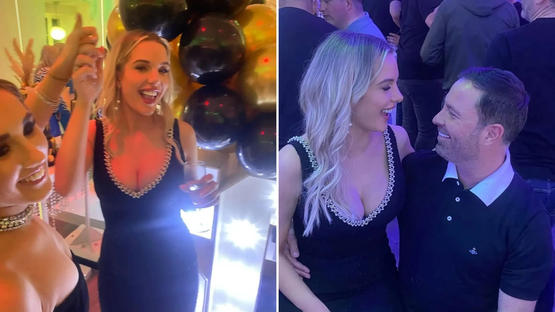 Helen Flanagan lets her hair down on night out after revealing she's 'lost money'