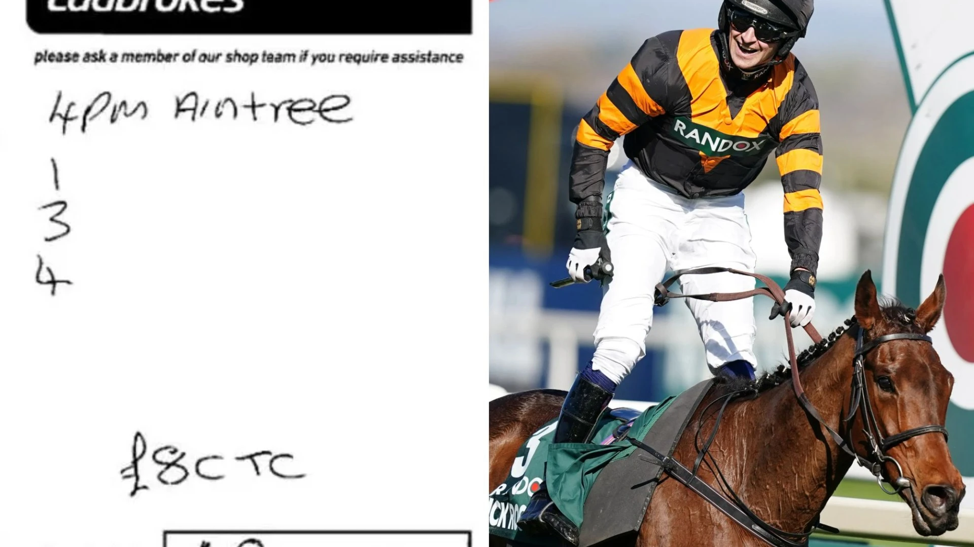 Punter wins life-changing sum from 'incredible' £8 Grand National bet