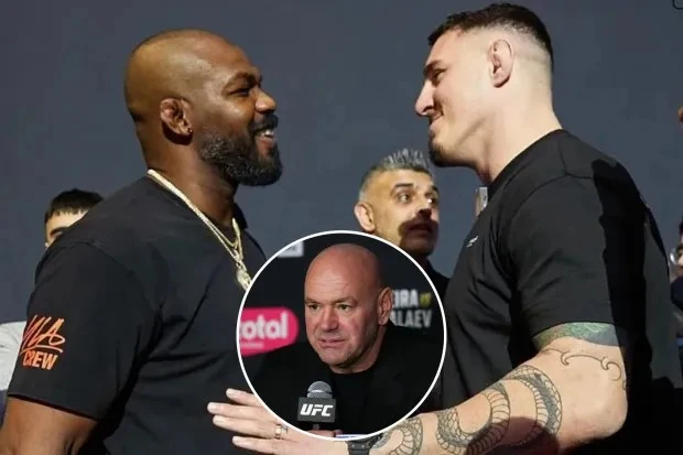 Jon Jones vs Tom Aspinall date 'AGREED' as huge Dana White announcement teased