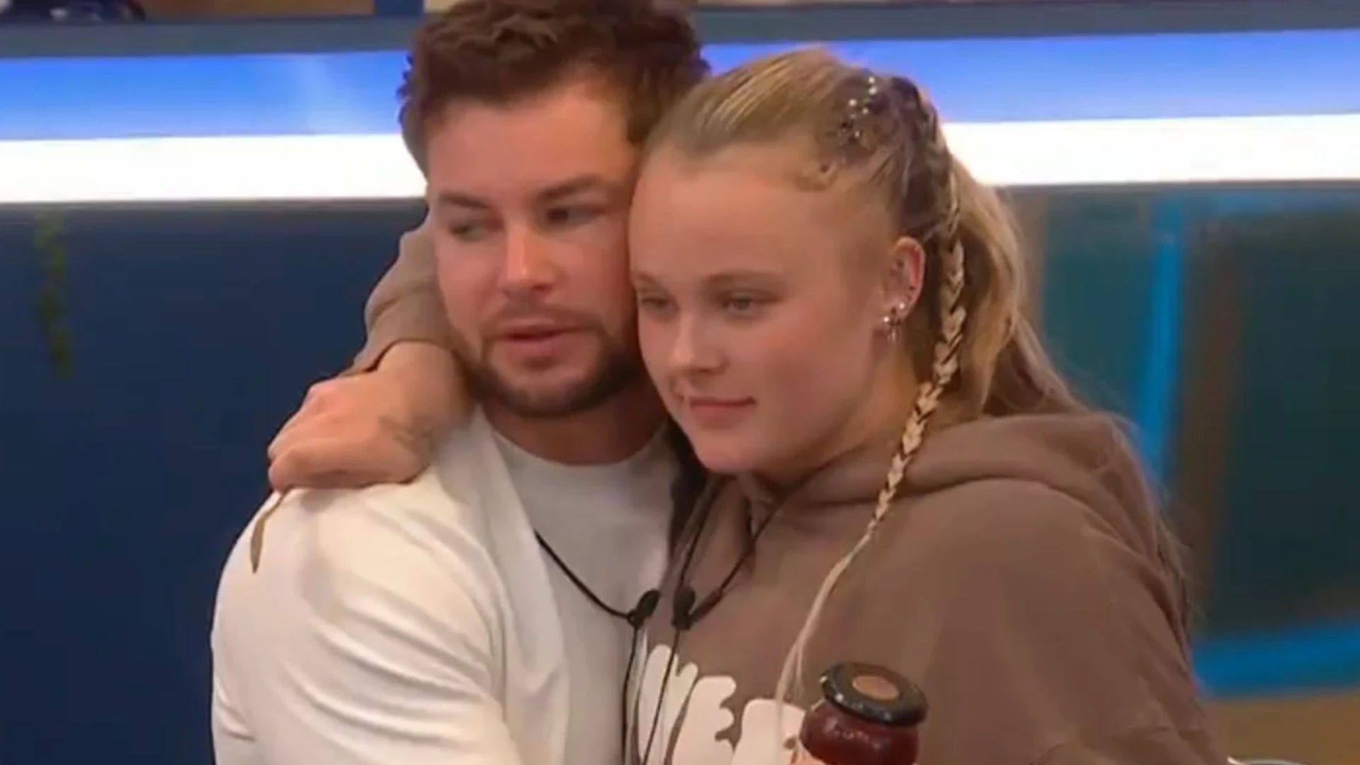 Watch the bizarre moment Chris Hughes tells JoJo Siwa she 'turns him on'