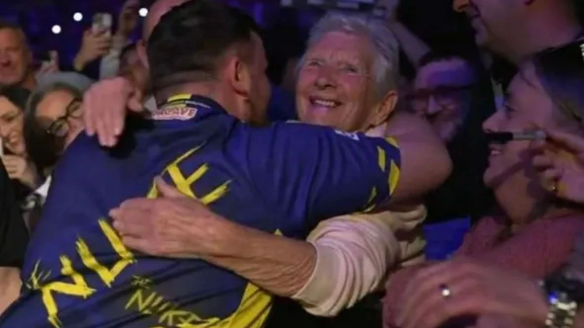 Littler's emotional gran watches teen star live for first time ever