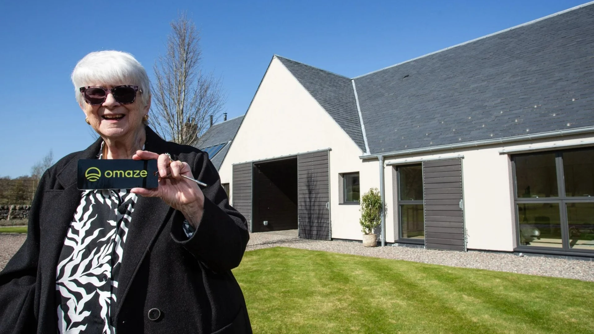 I paid £25 to be in the Omaze draw - I won a £4million mansion & £250k cash