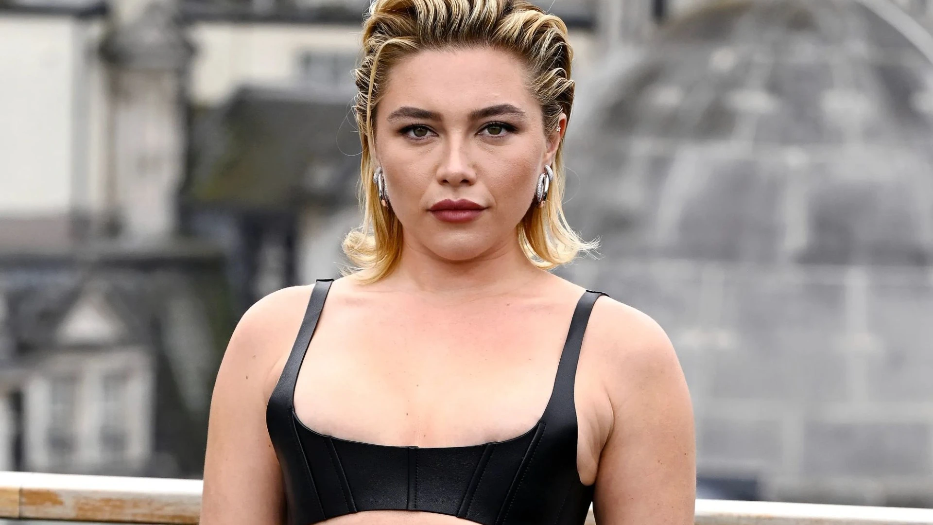 Masked robbers smash Florence Pugh's van in shock raid after premiere