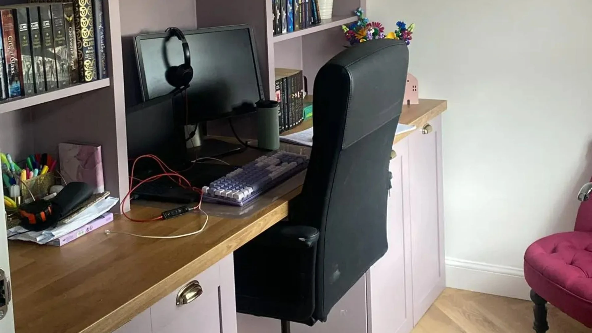 I was quoted £6.5k for a built-in office - I did it myself for using IKEA buys