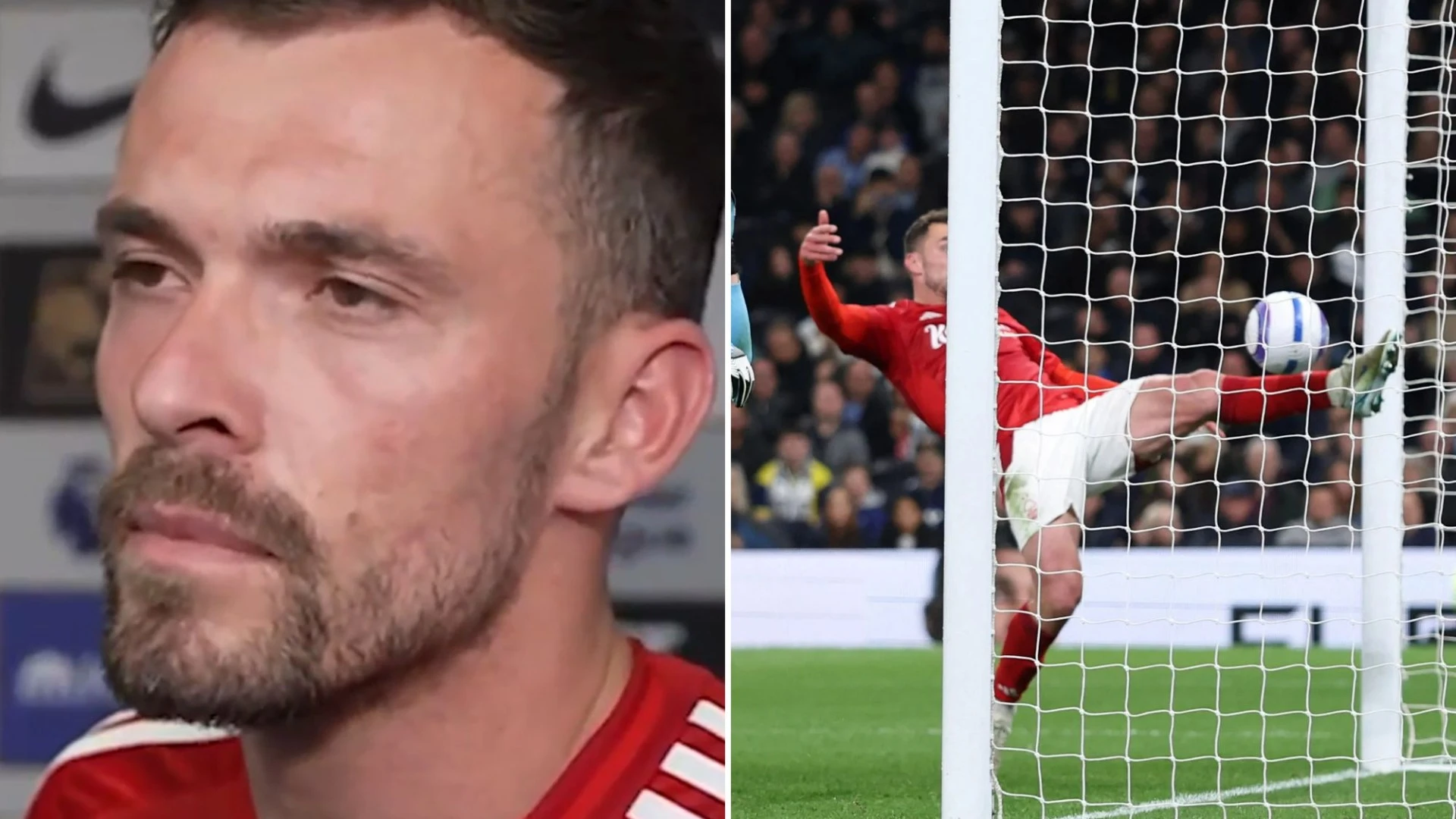 Forest star close to VOMITING in live TV interview after downing pickle juice