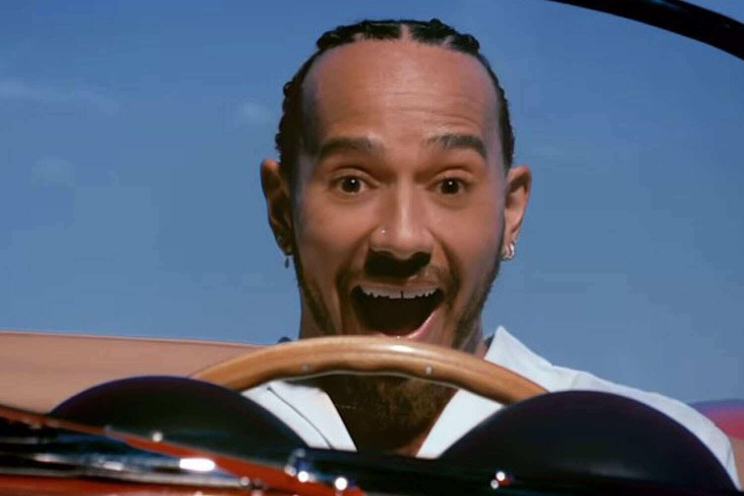 Lewis Hamilton recreates Ferrari scene from 'Ferris Bueller's Day Off'