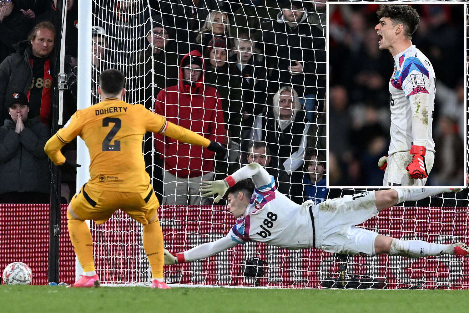 Cherries go through after dramatic penalty shootout win