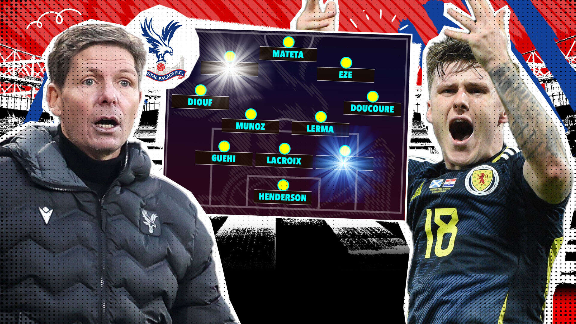 Palace want two stars in January but face having team torn apart by rivals