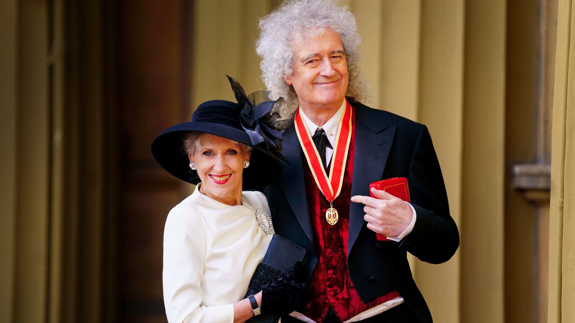 Anita Dobson gives huge health update on husband Brian May after stroke