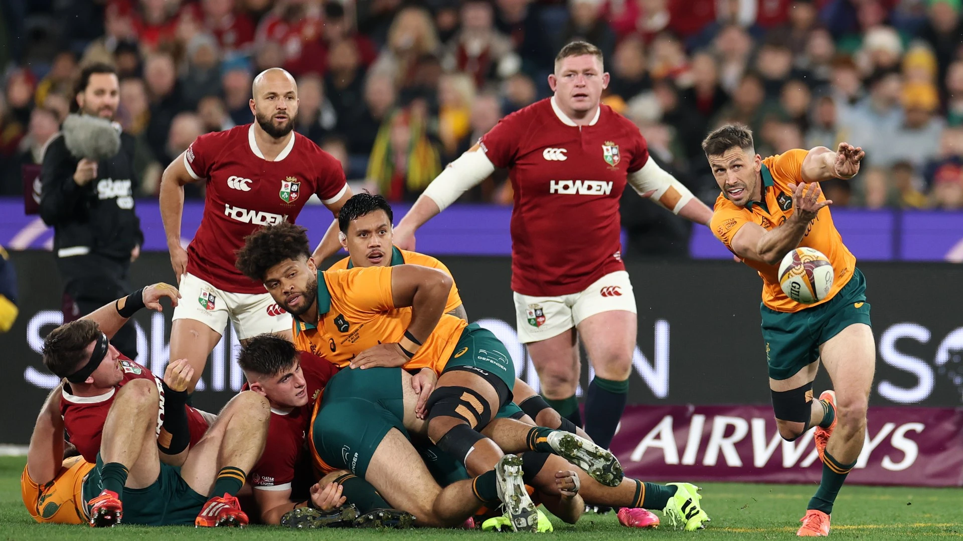 Lions CLINCH series after last-minute try allowed following TMO wait
