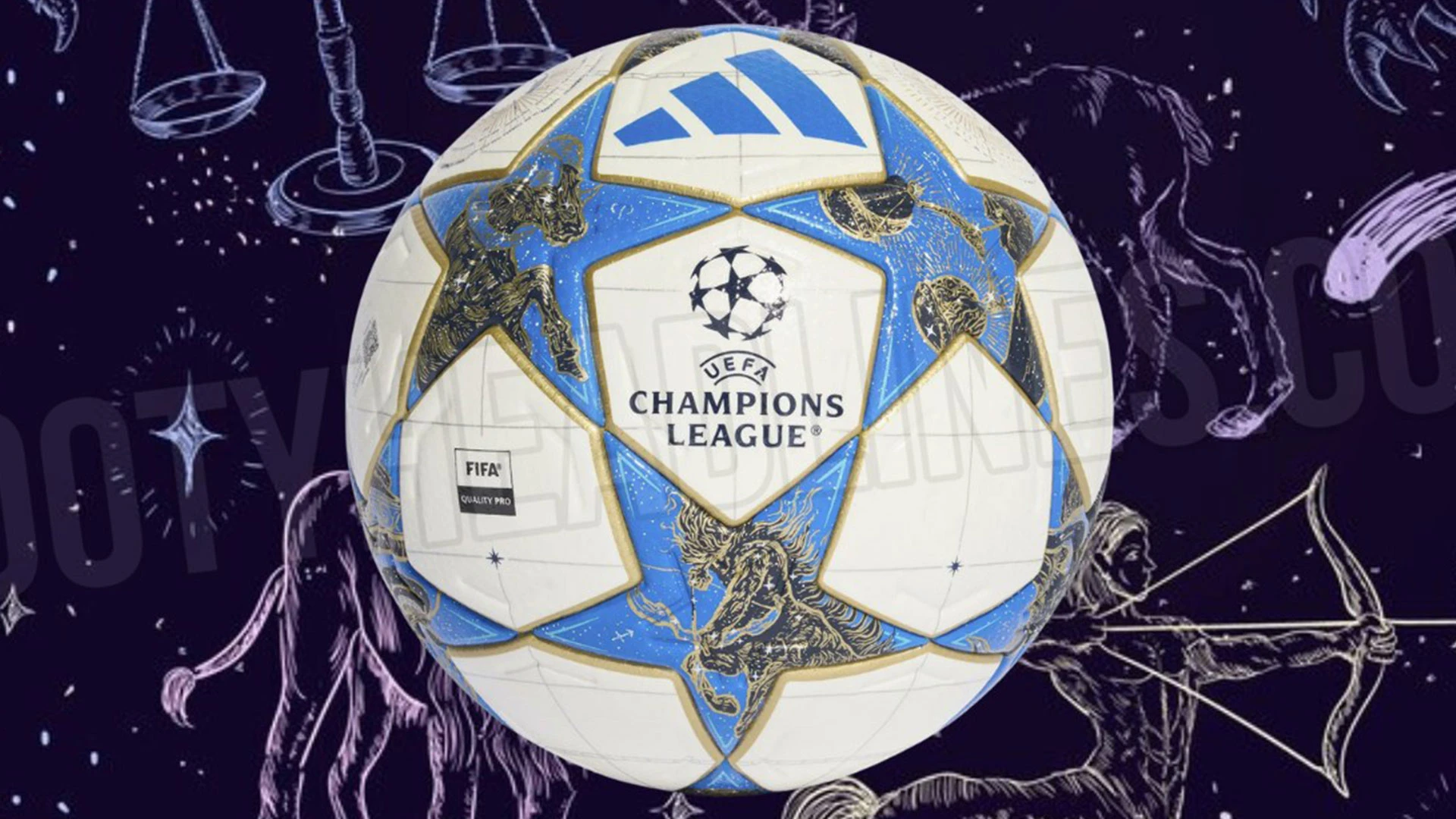 Fans react as UCL '25-26 ball leaked with adidas using unique look