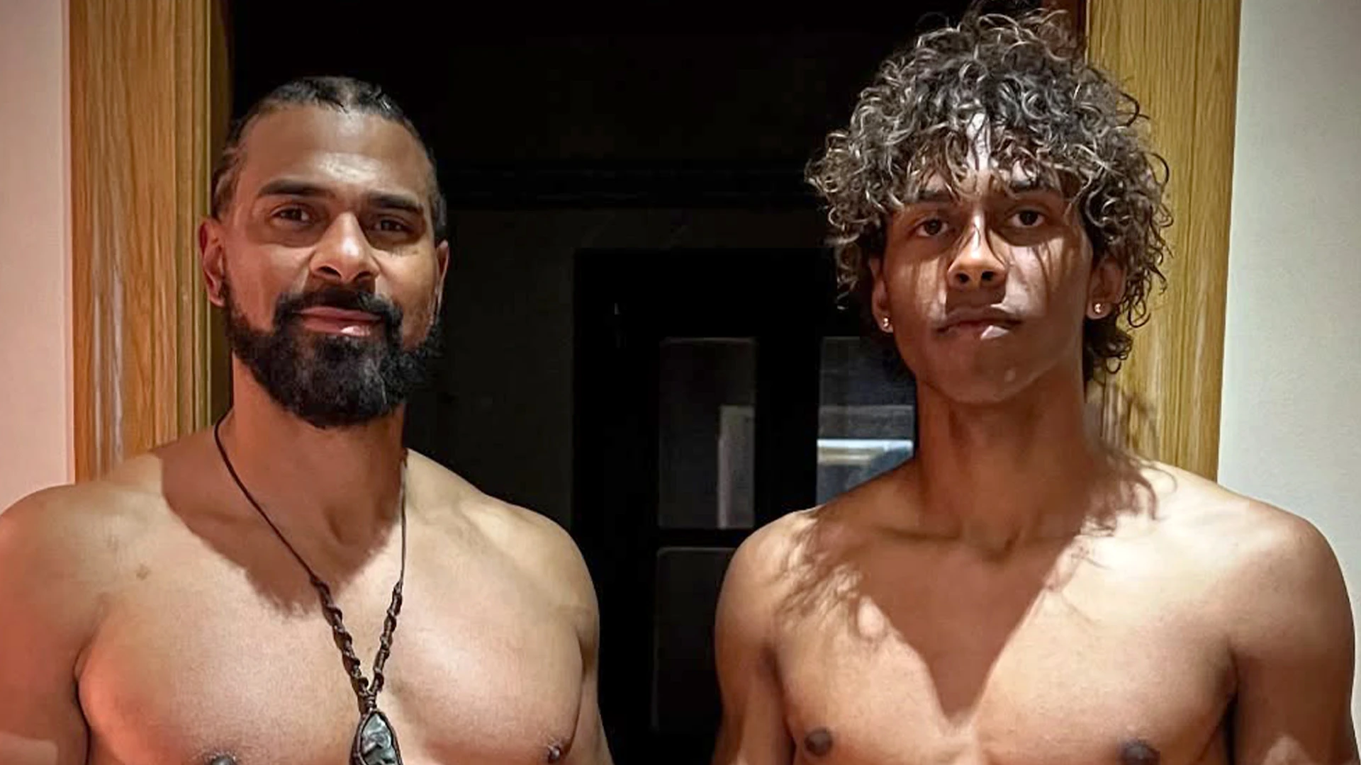 'Beautiful young man' - Haye says son is full-time in very different sport