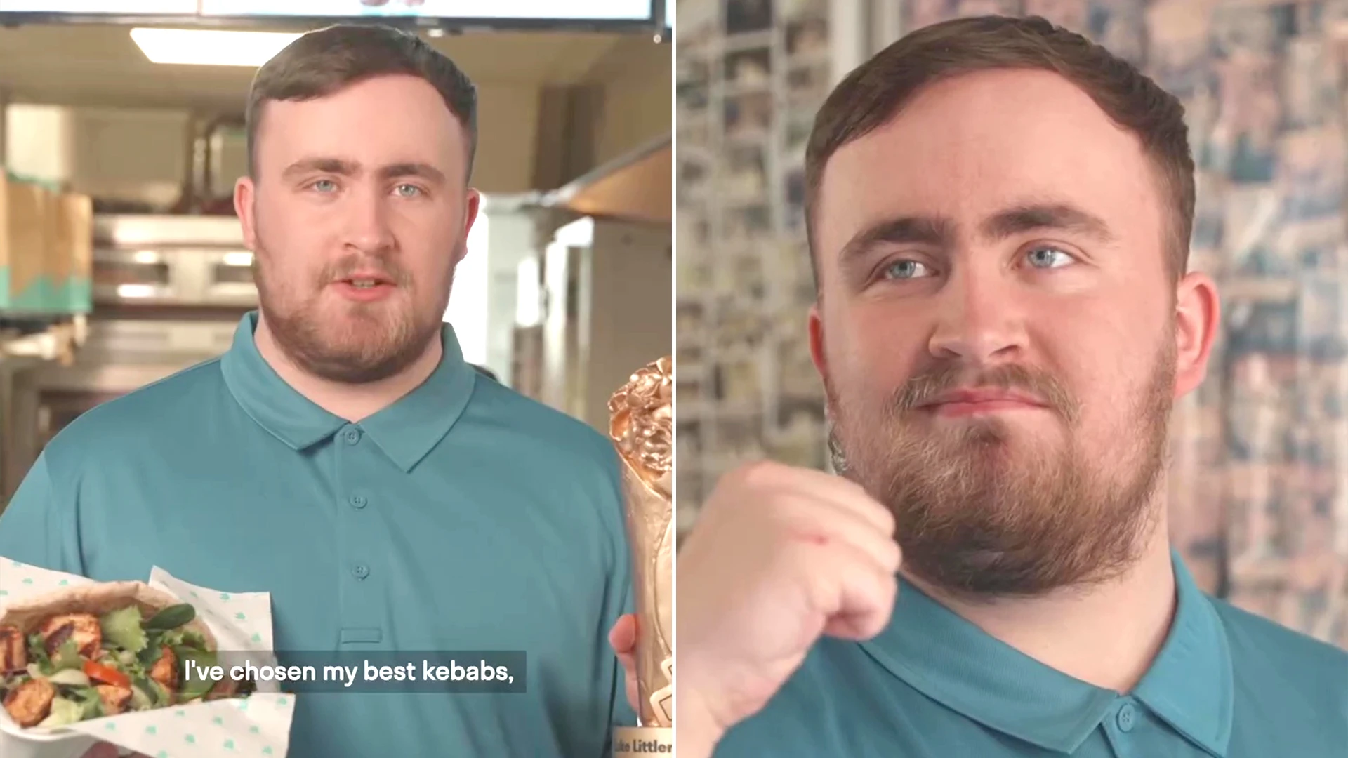 Littler lands new role as he teams up with Deliveroo to find nation's best kebab