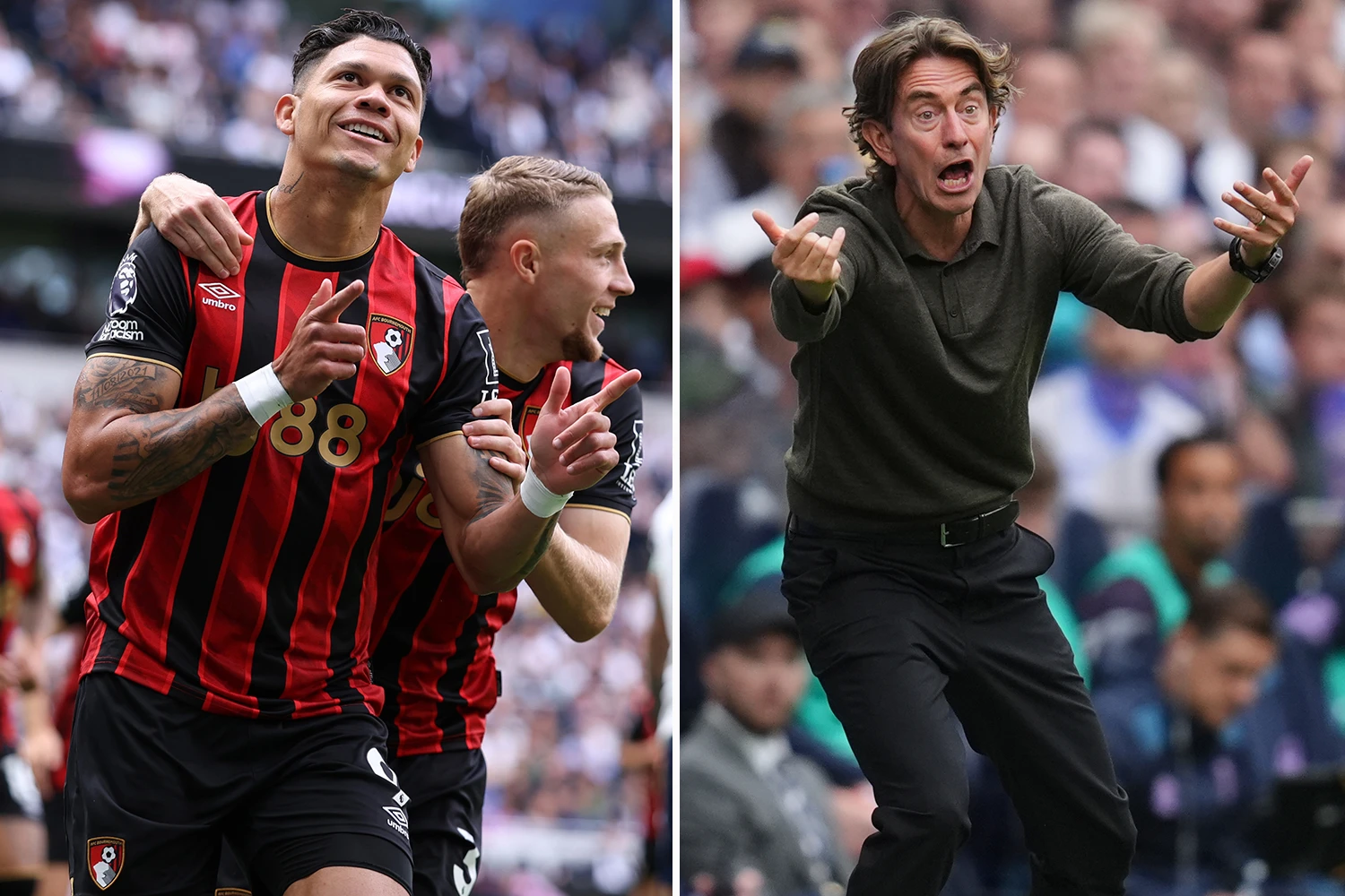 Spurs' 100% record broken & lucky to lose by one as Cherries climb table