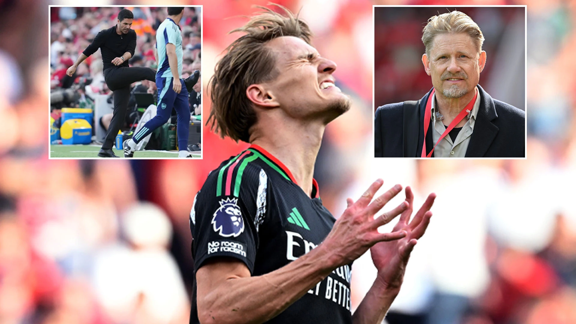 Arteta is a 'control freak' making his Arsenal stars 'worse', slams Schmeichel