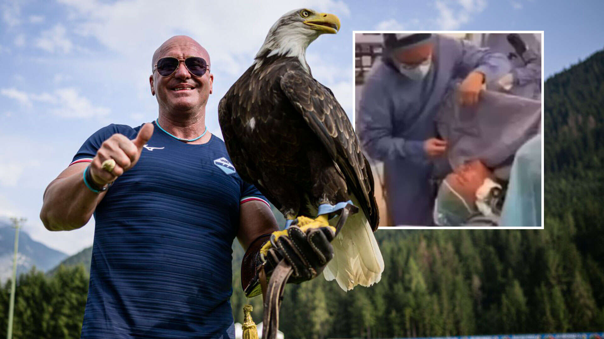 Pics that got Lazio falconer sacked emerge after he boasted about penis implant