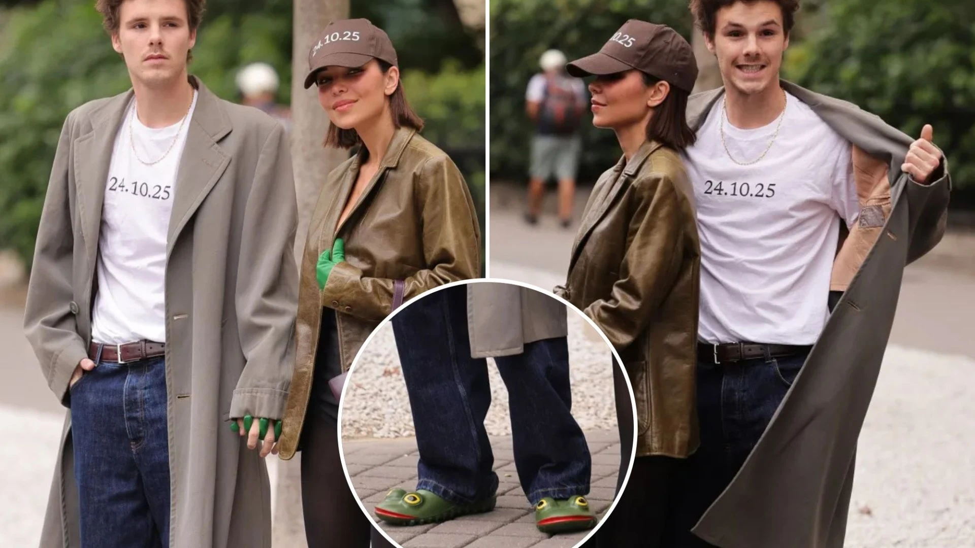 Cruz Beckham spotted in bizarre £370 shoes ahead of Victoria's PFW show