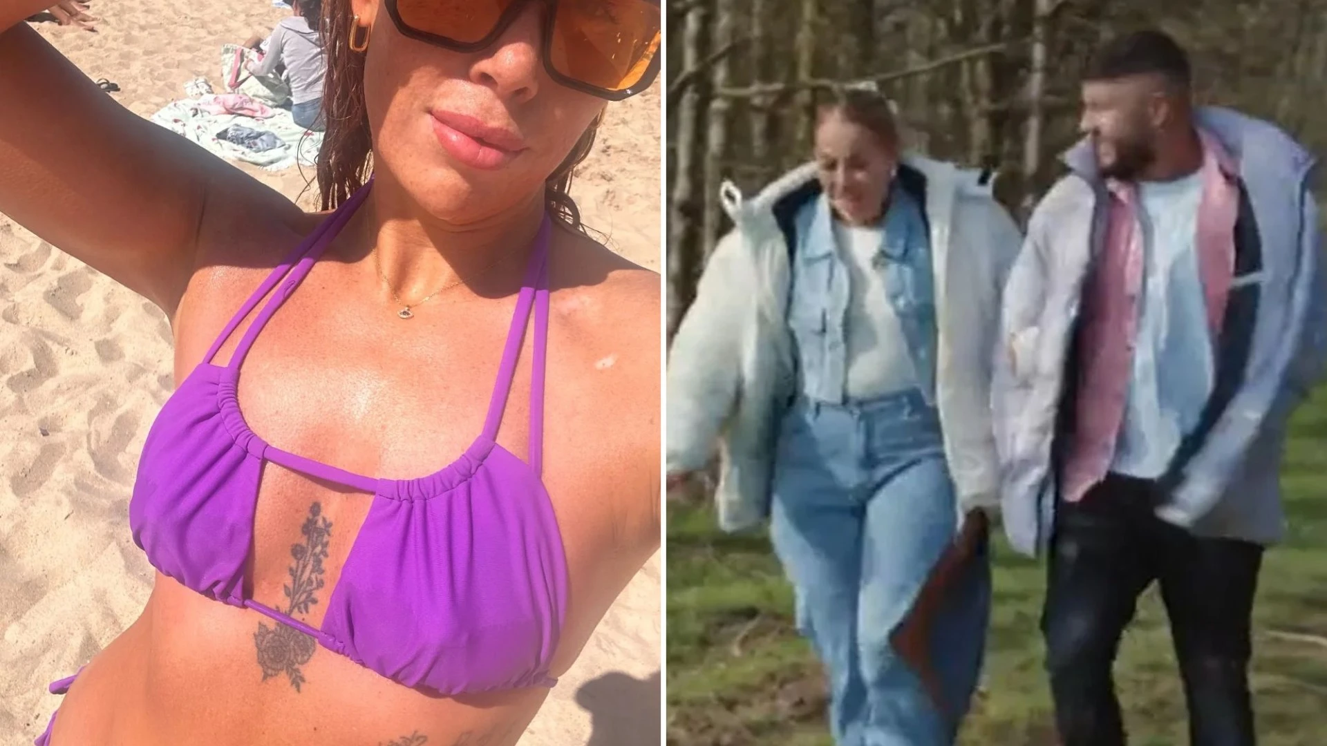 MAFS star Polly looks incredible in purple bikini after 4st weight loss
