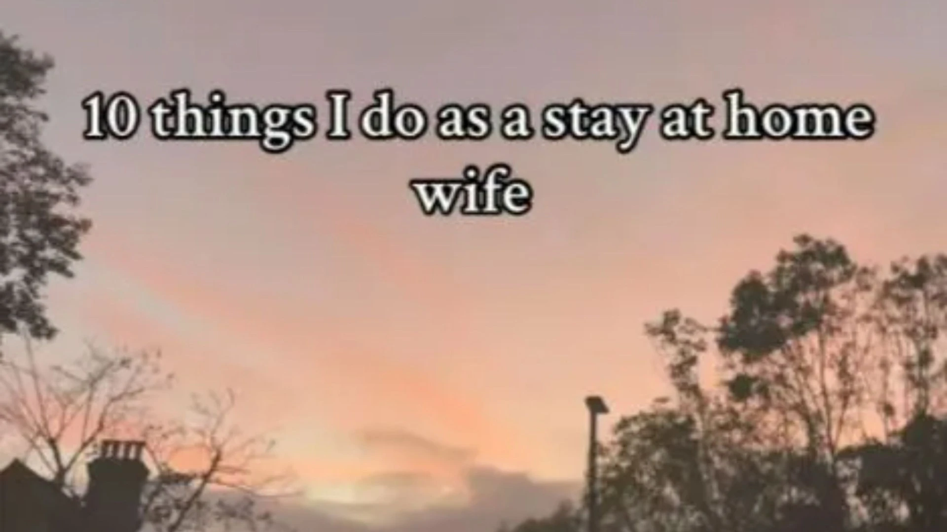 I’m a stay-at-home wife & worship my husband like he’s God