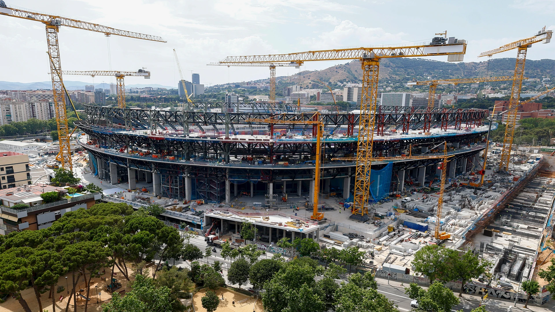 Barcelona confirm Nou Camp return date... but stadium will be UNFINISHED