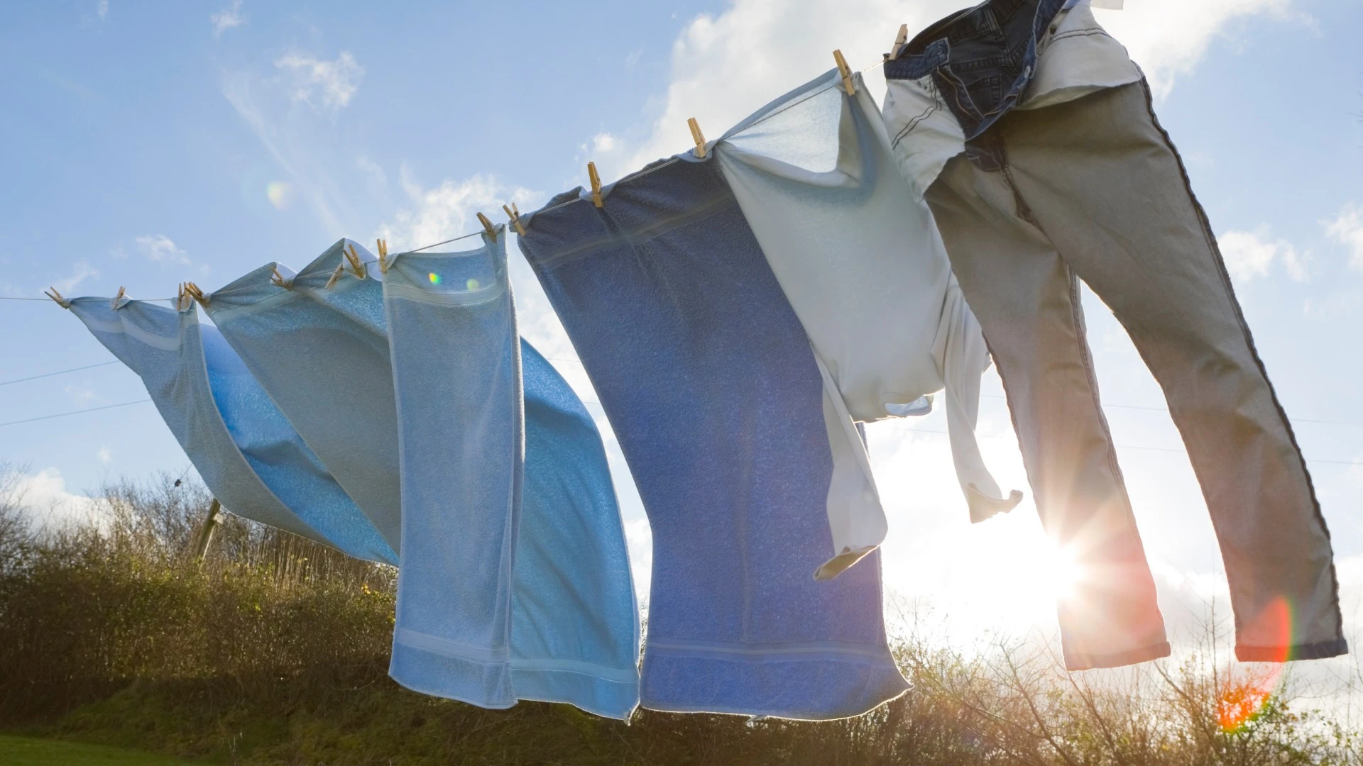 The little-known reason you should NOT dry your laundry outdoors this summer