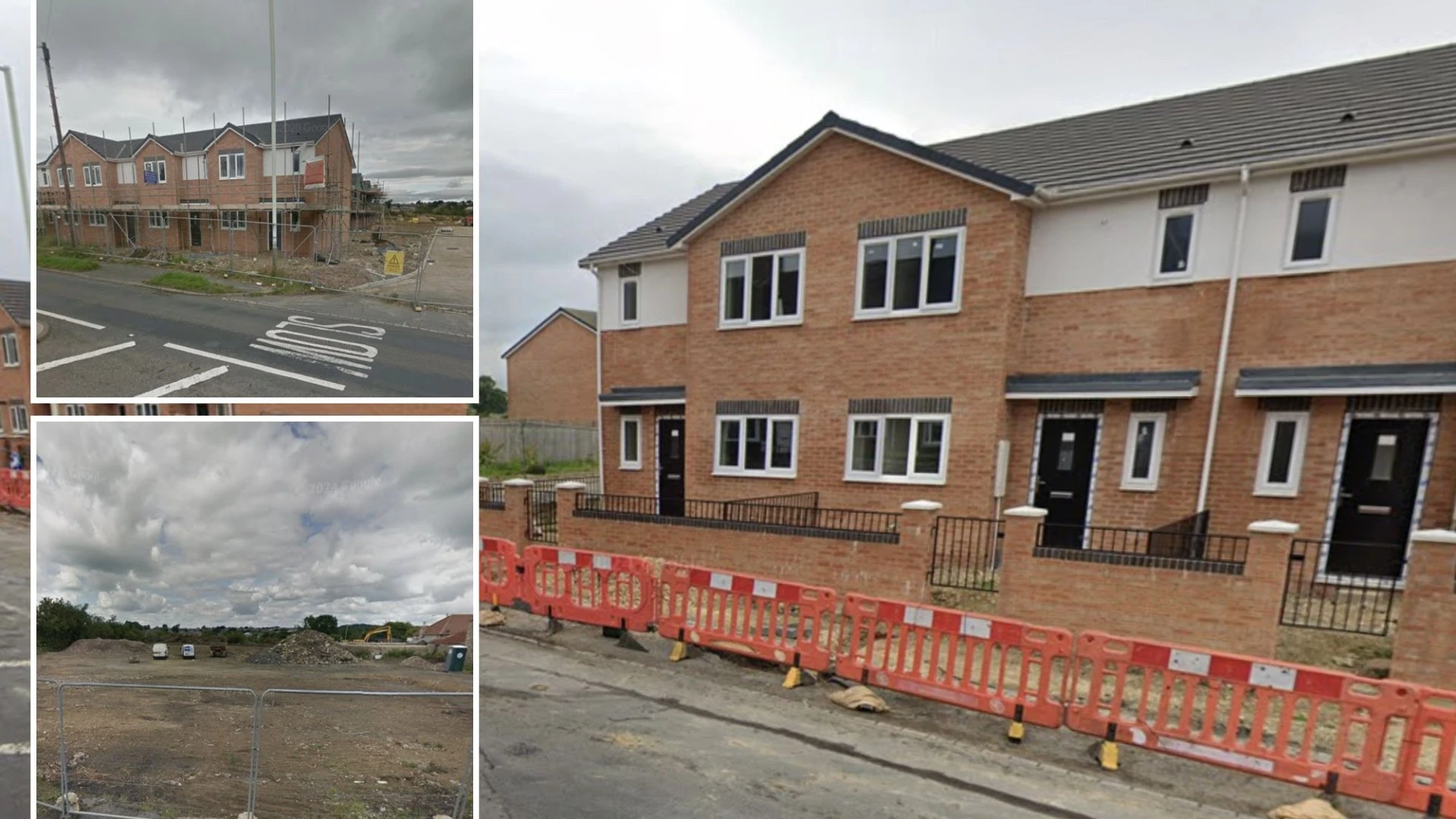 Abandoned newbuild estate left to rot seven YEARS after homes put up