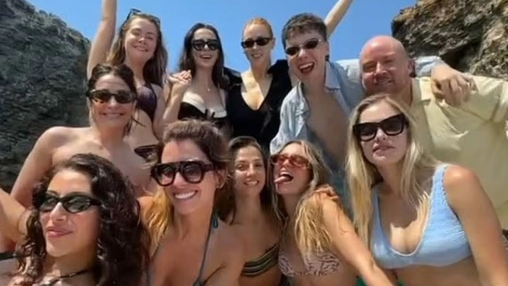 Back To Black and Industry star Marisa Abela stuns bikini for boozy hen do