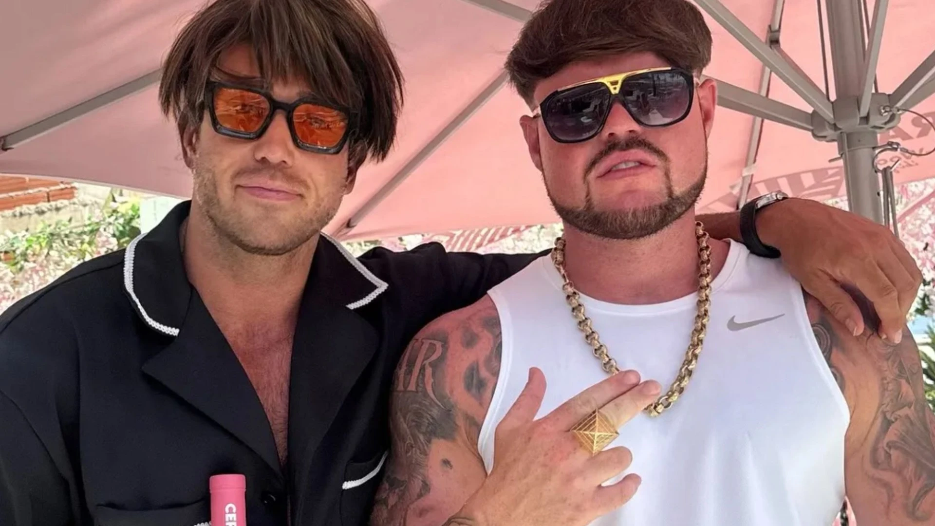 Ibiza Final Boss Jack Kay poses with Towie star after Big Brother talks