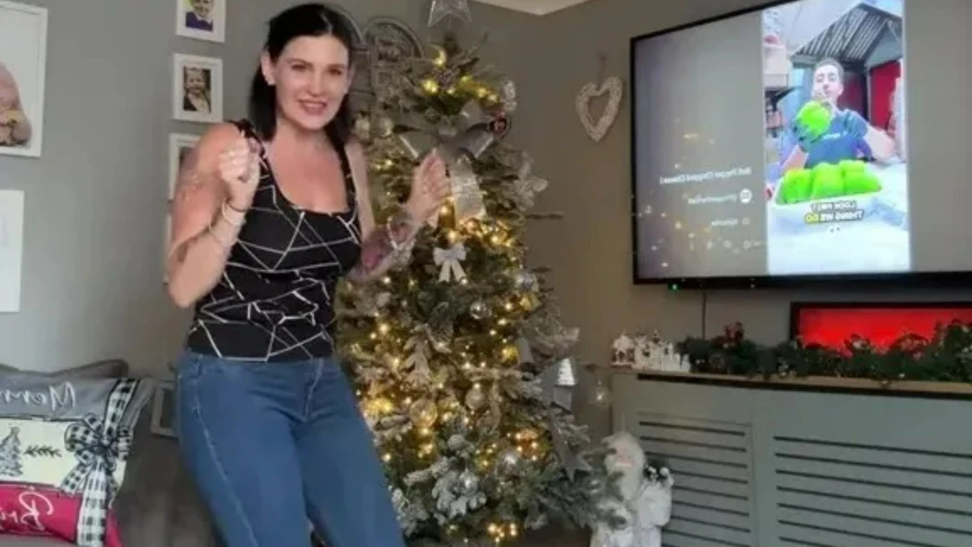 My house is covered in Christmas decorations in August - many say it's a 'joke'