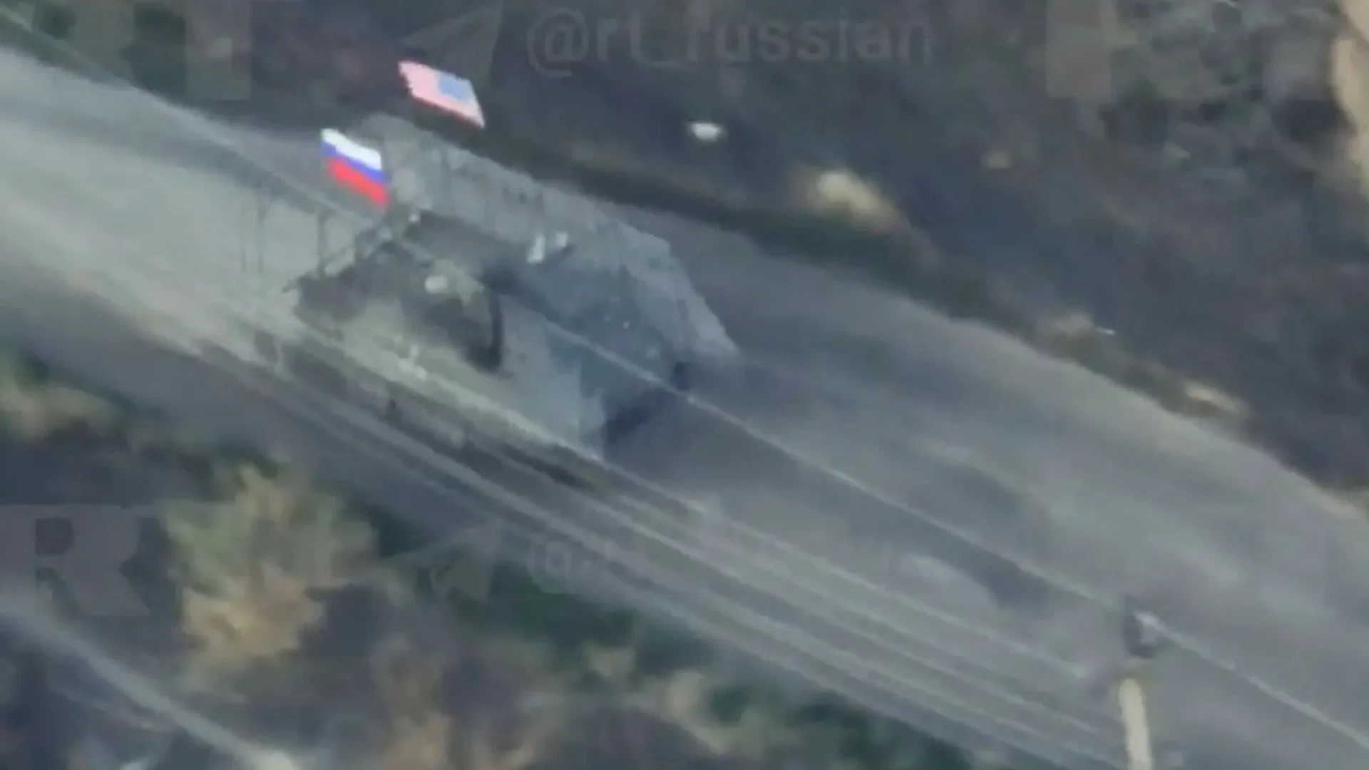 Brazen Russian soldiers who flew US flag into battle ‘KILLED on frontline'