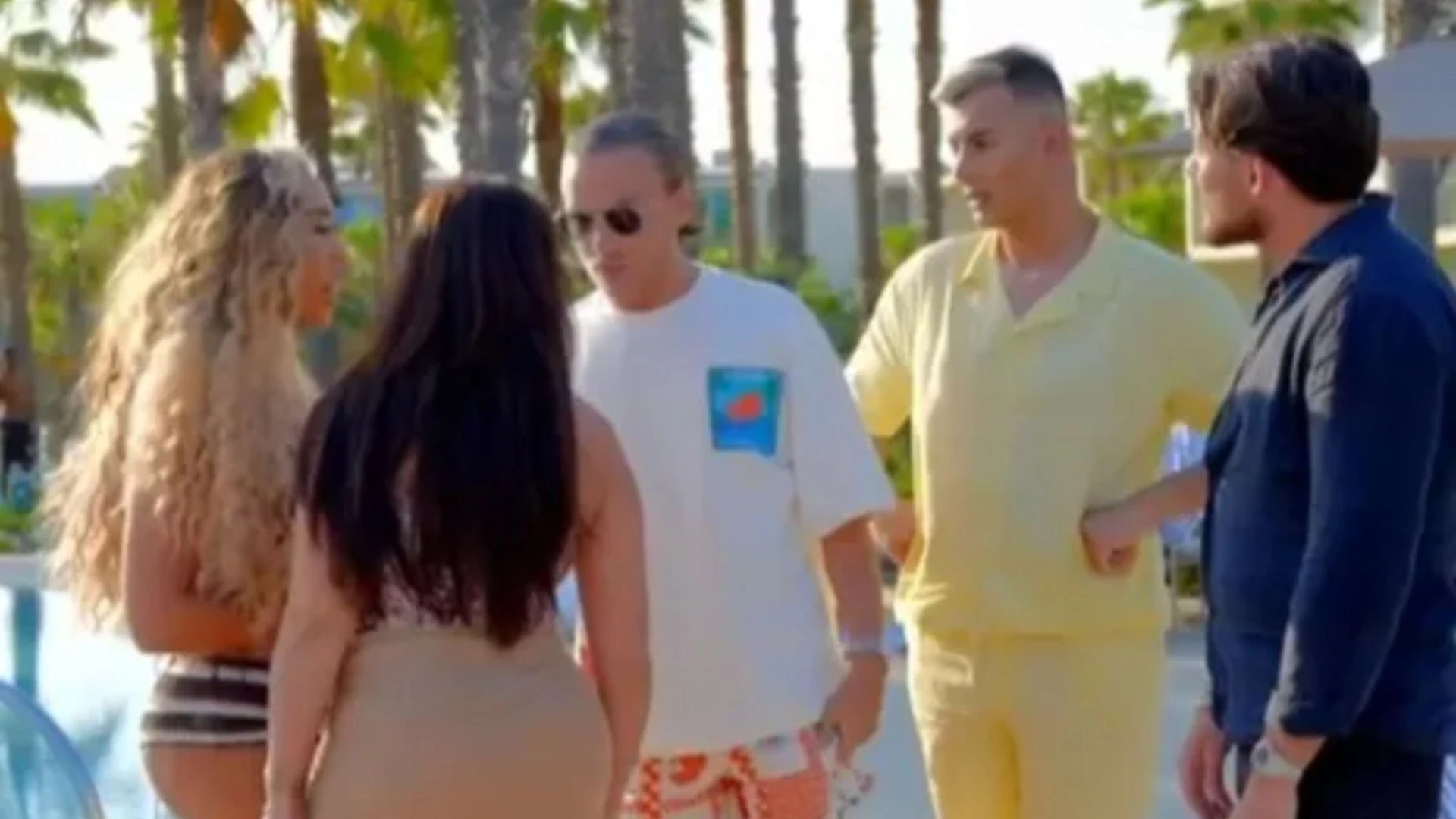 Watch the moment TOWIE stars come to blows and are pulled apart in showdown