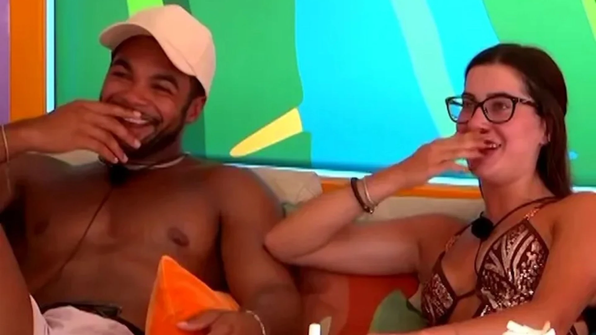 Watch moment Love Island stars left in shock as Maya Jama returns for dumping