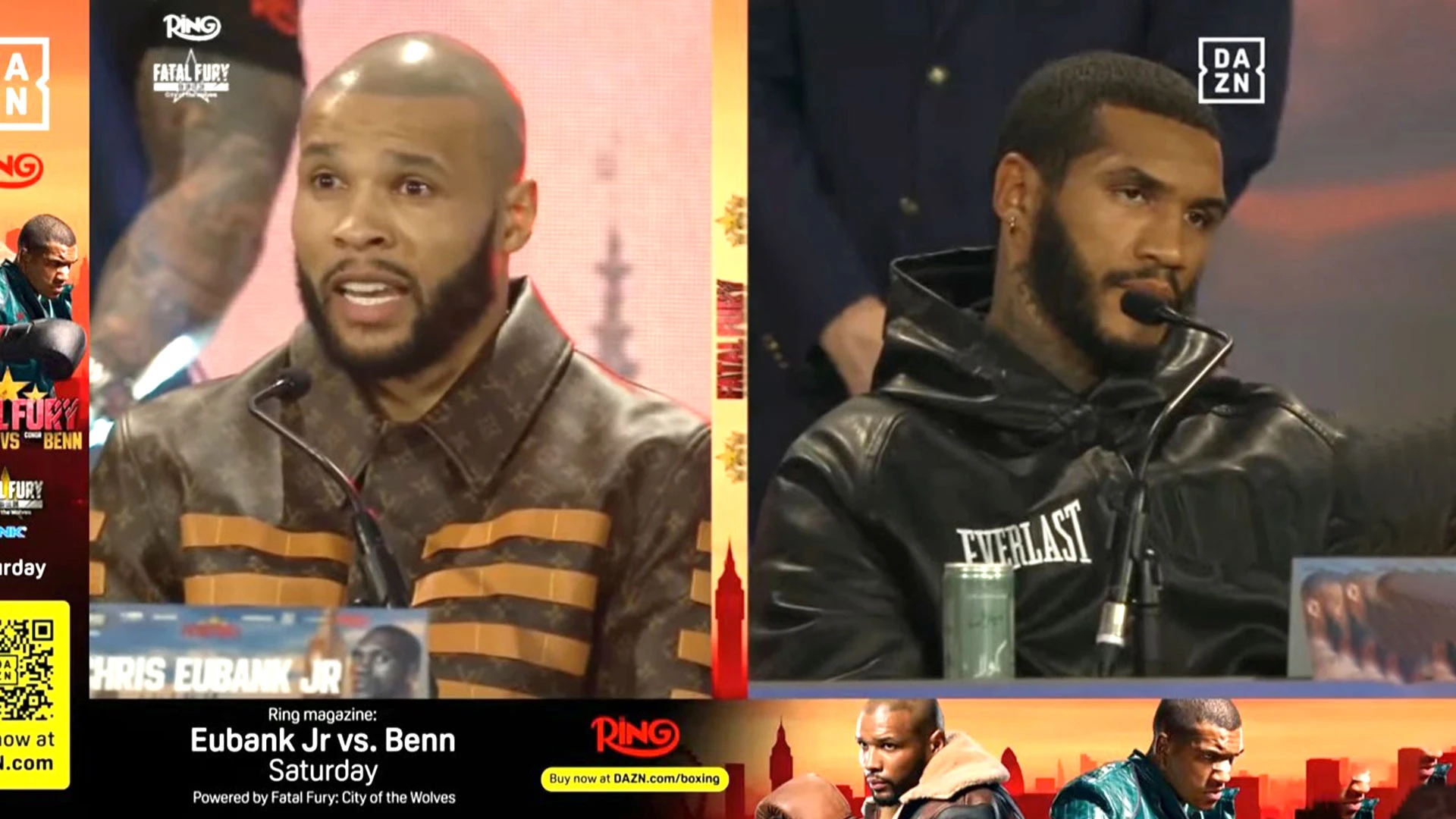Eubank Jr silences press conference with moving speech on brother's death