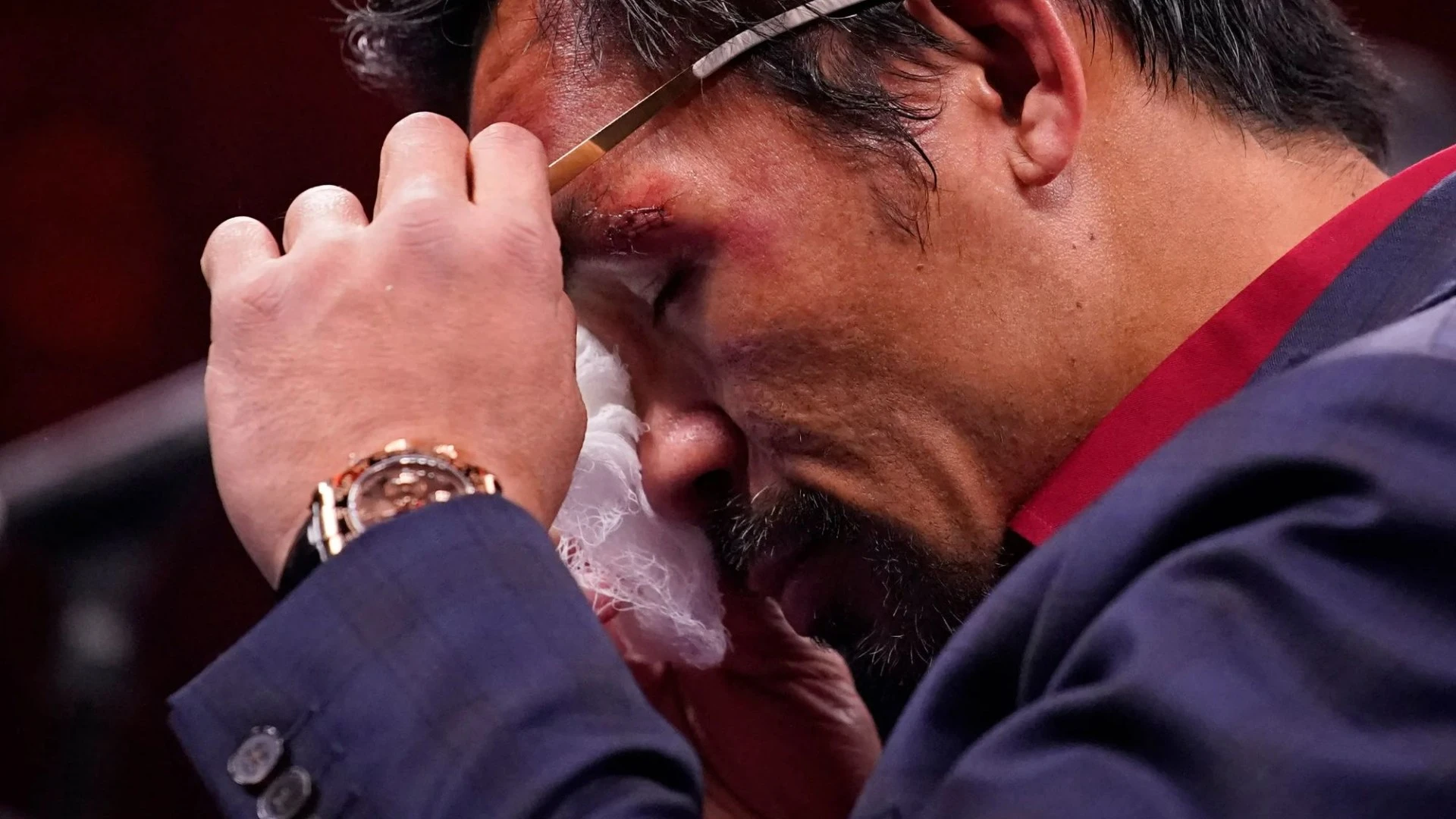 Manny Pacquiao, 46, could not stop crying after announcing retirement
