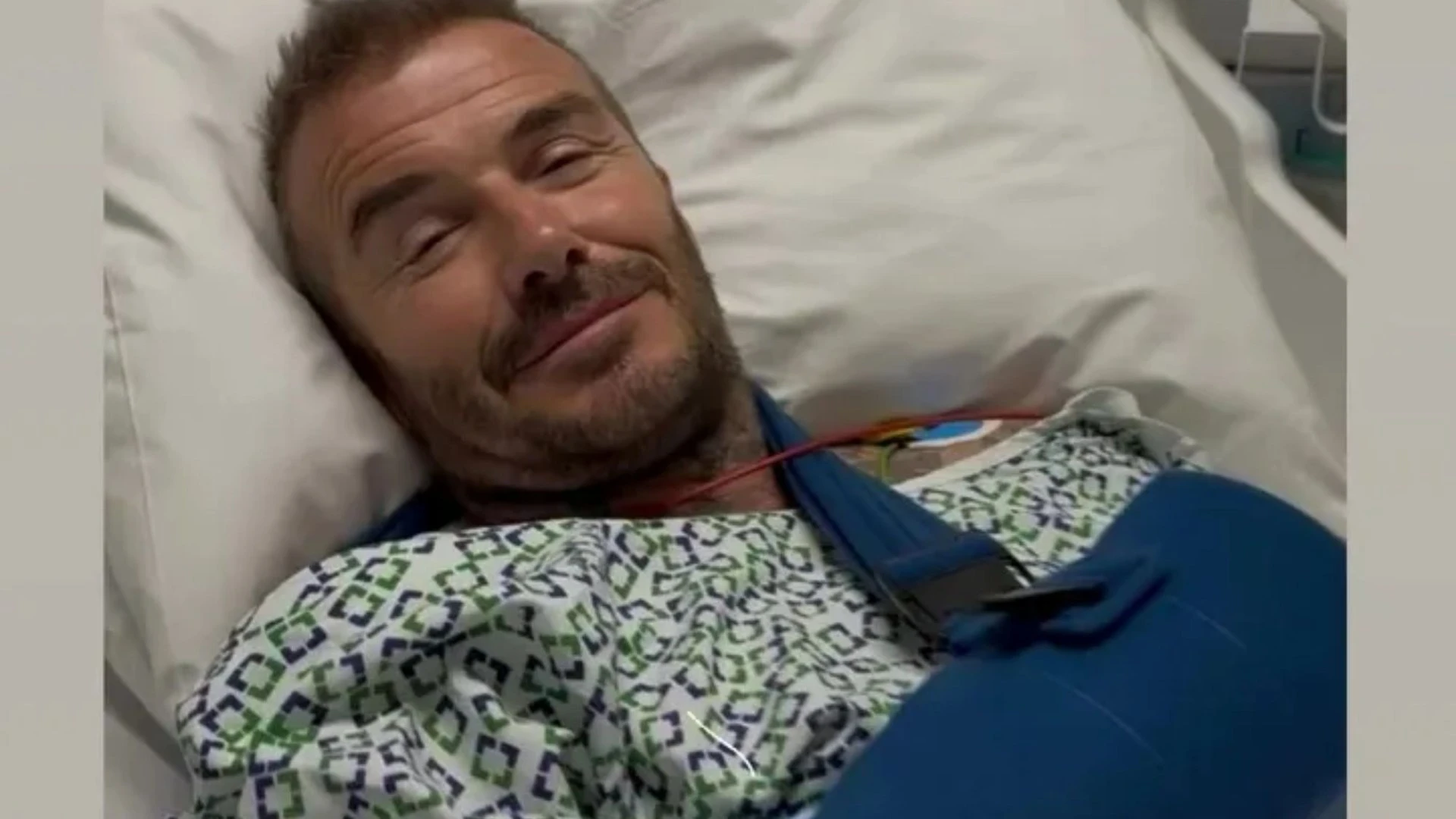 Becks' secret op to repair wrist he broke in England game 22 YEARS ago
