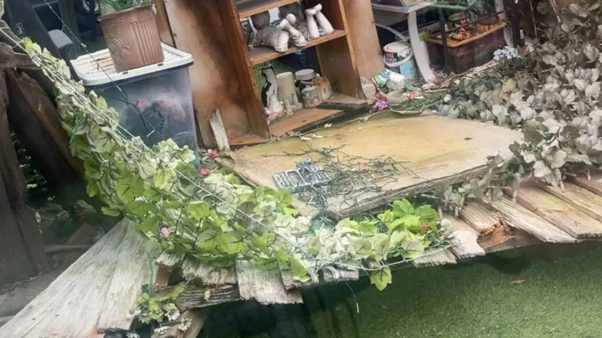 My neighbour's mess caused my fence to fall down - his next move angered me more