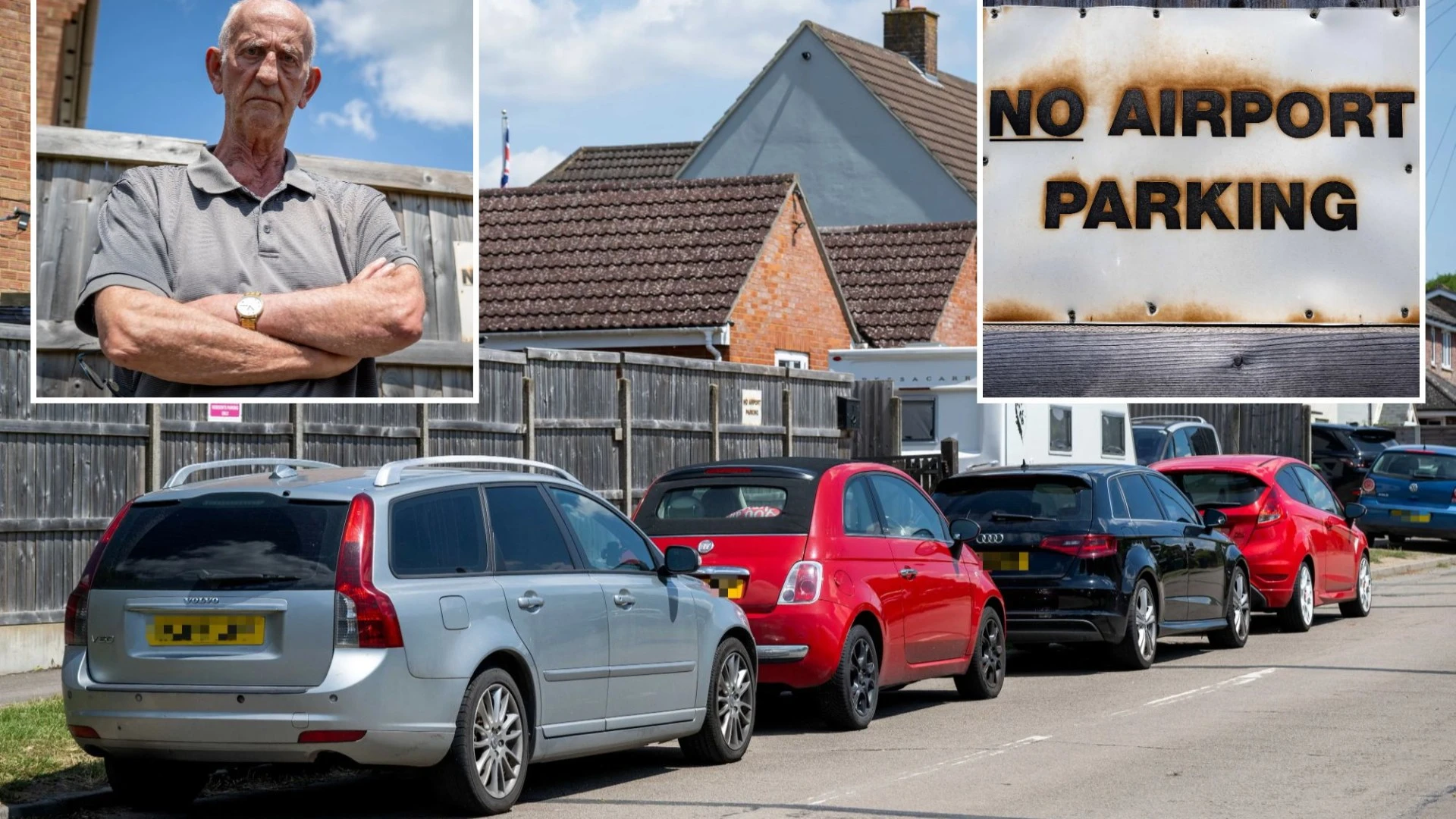 Our ancient village is ruined by tourists dumping cars to duck £268 airport fees