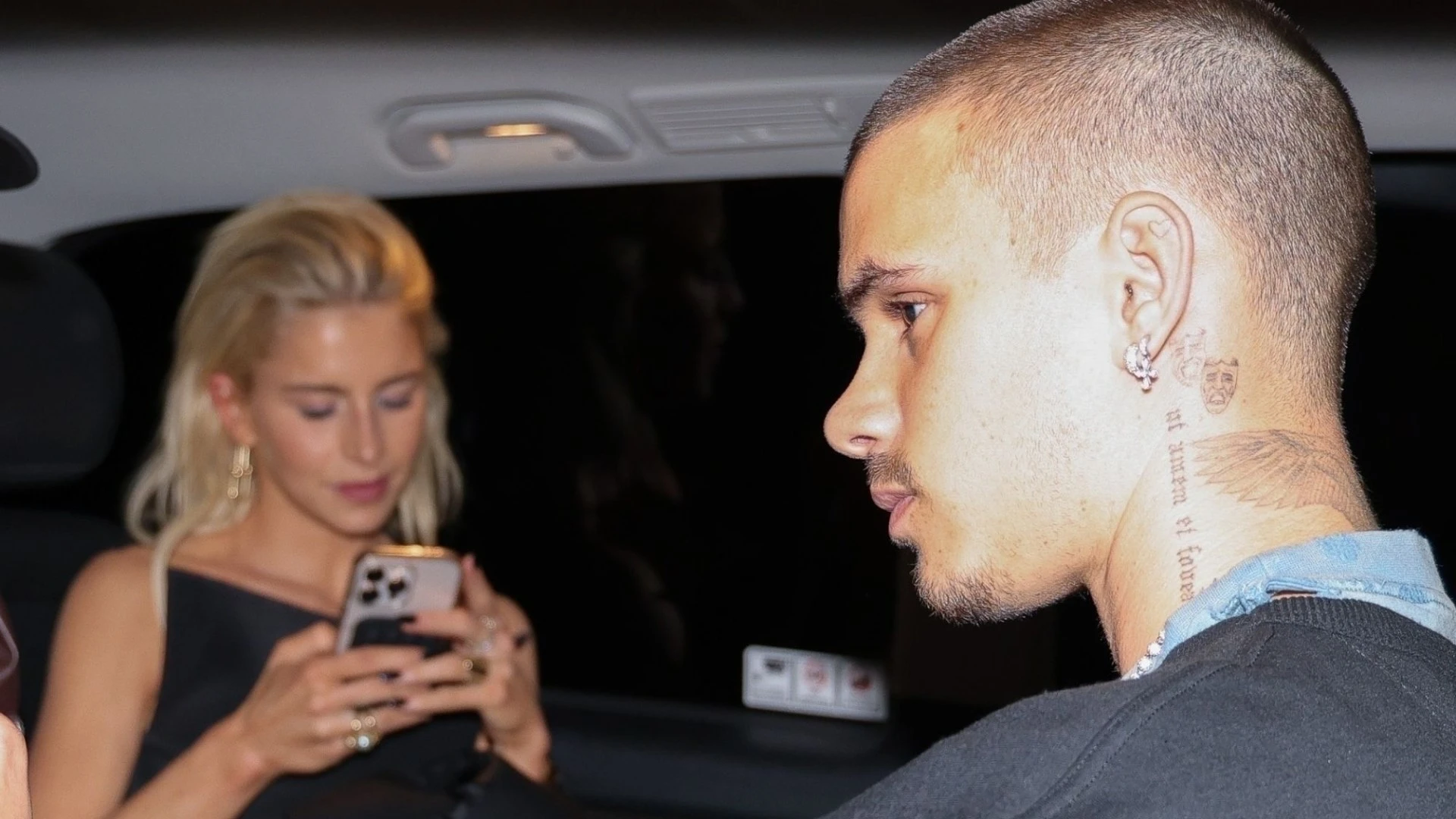 Romeo Beckham sparks romance rumours with much older German model
