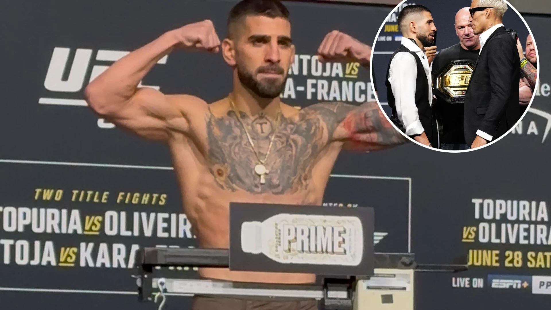 Topuria completes huge UFC 317 transformation after ditching crazy crash diet