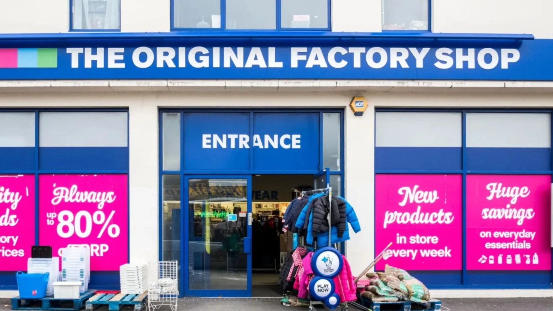 The Original Factory Shop is shutting EIGHT stores today