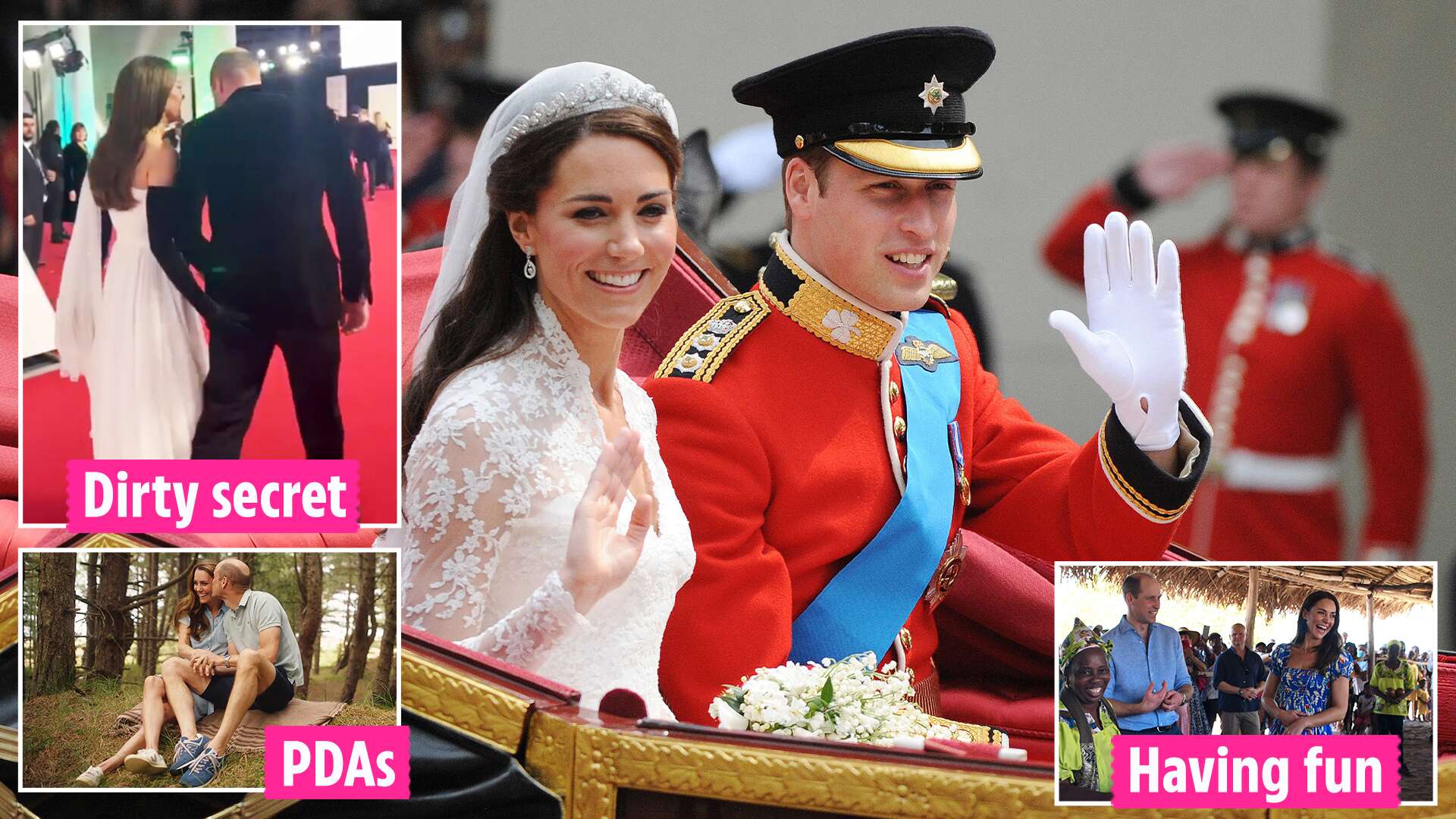 How Kate & Wills' keep the spark alive - ‘rationing PDAs’ to ‘dirty’ secrets