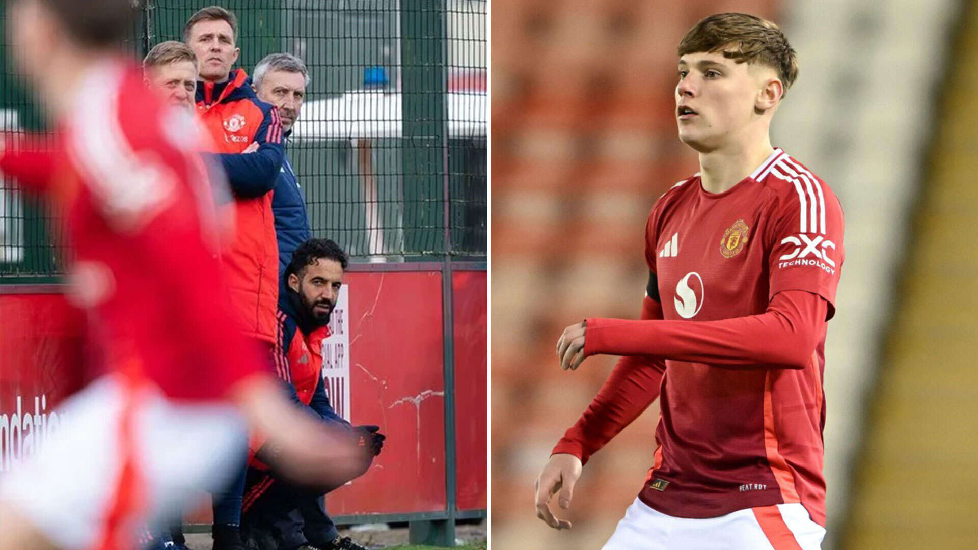 Man Utd whiz, 19, to join first-team for Tottenham after Amorim watched U21s