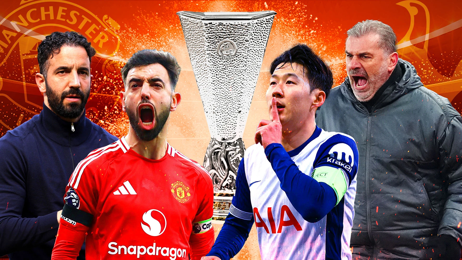Man Utd and Spurs playing for totally different prizes in Europa final