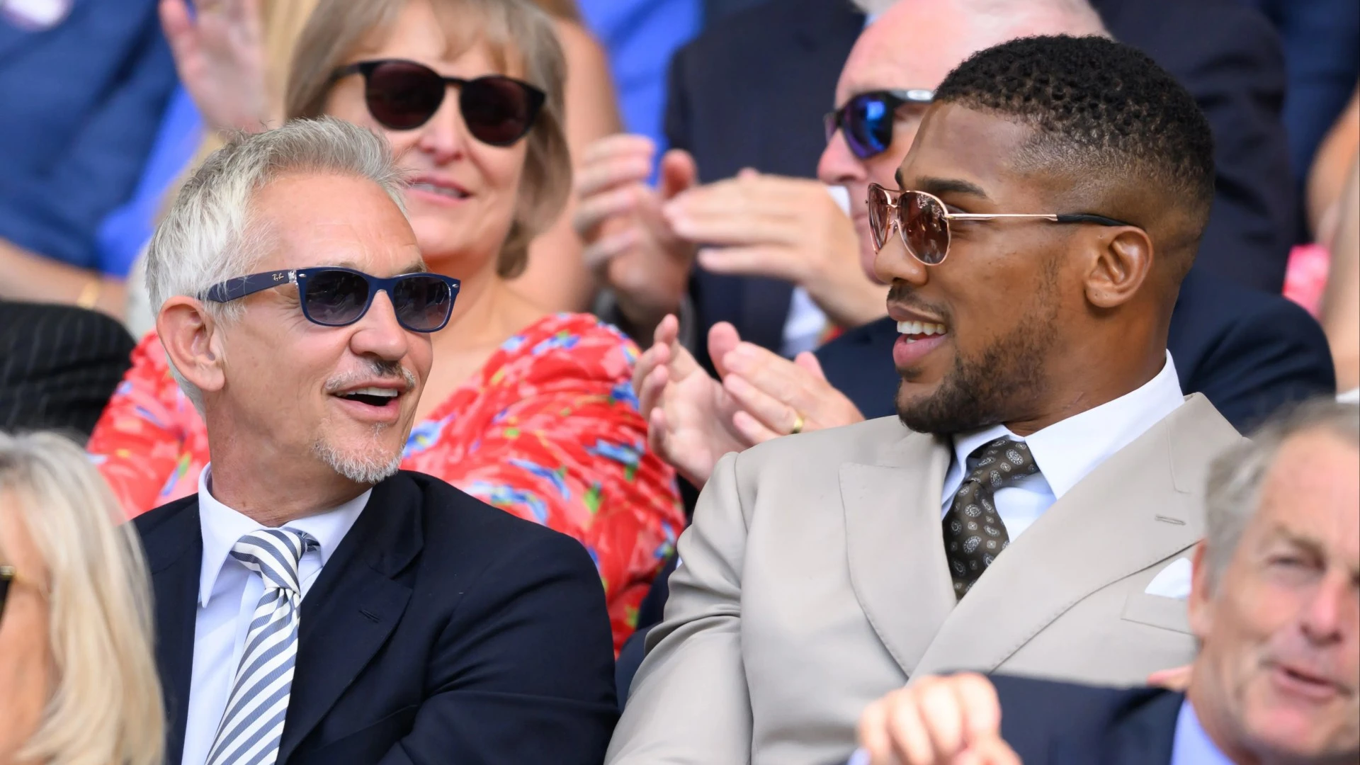 Lineker reveals awkward Wimbledon interaction with AJ left him uncomfortable