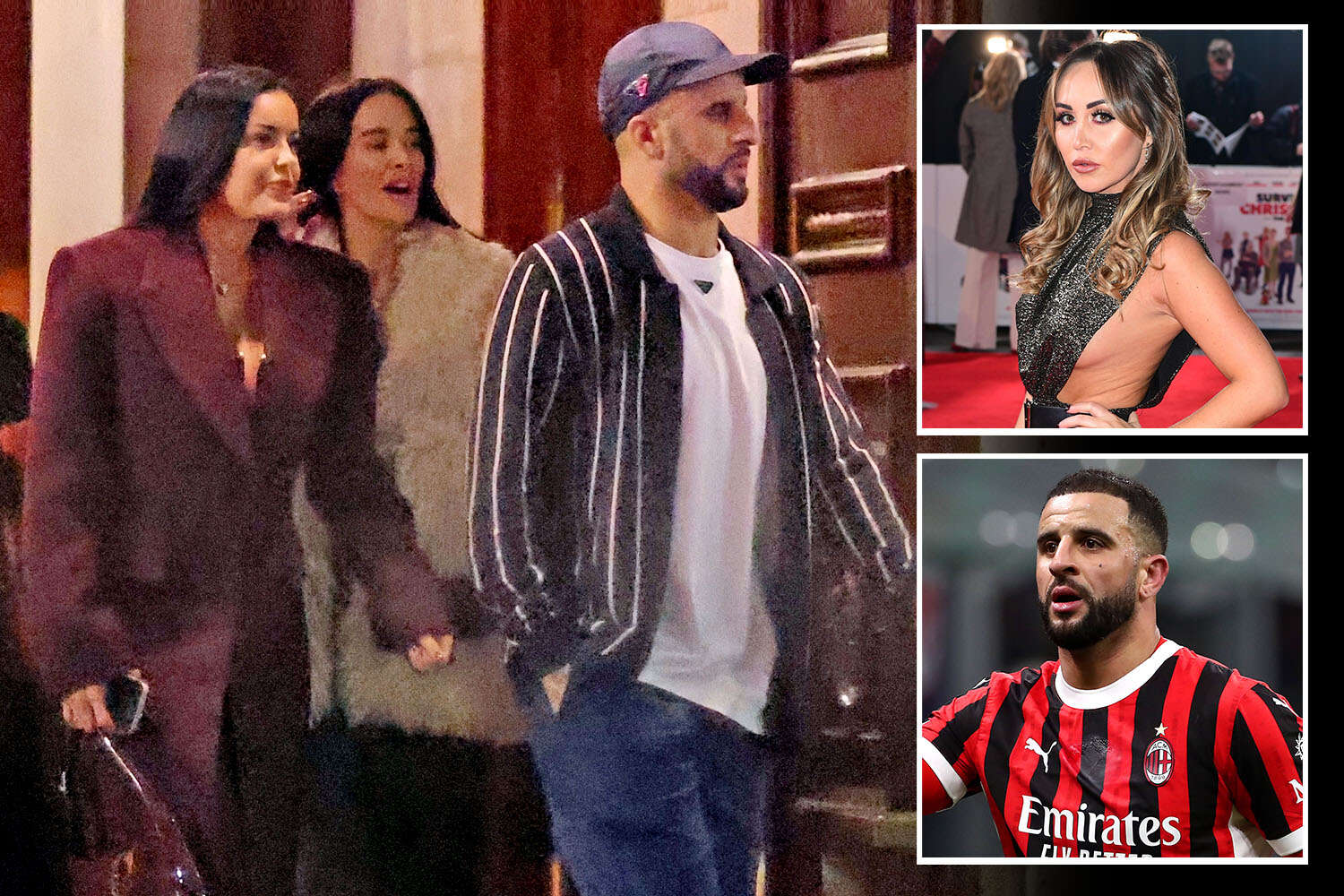 Lauryn Goodman in 8-word swipe at Kyle Walker after he's seen with party girls