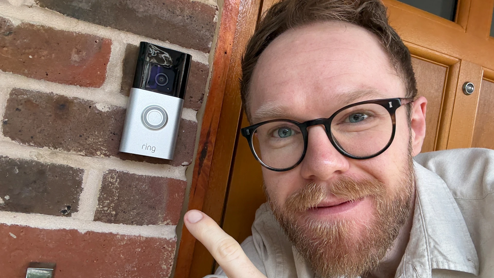 I love no-wires Ring doorbell – it finds anything in seconds & I didn't even drill